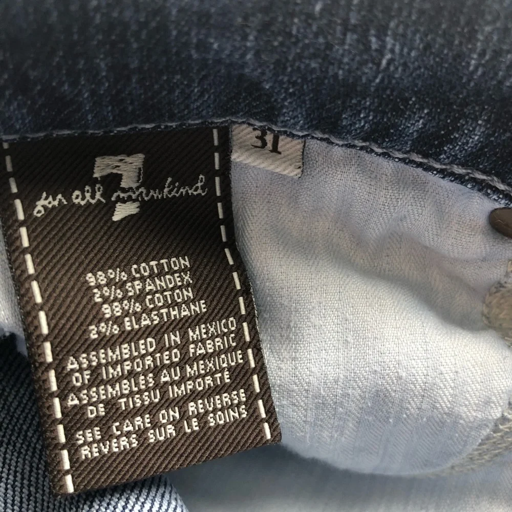 7FAM Distressed Jeans - Picture 3 of 15